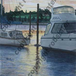 Watercolours ~ Watercolor paintings by Rod Slater