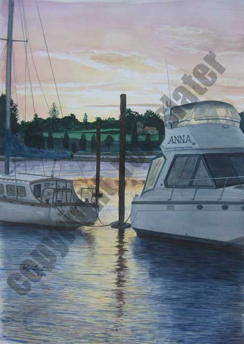 110 Debbie and Anna - 110 Debbie and Anna
Original Watercolour Painting
Size: