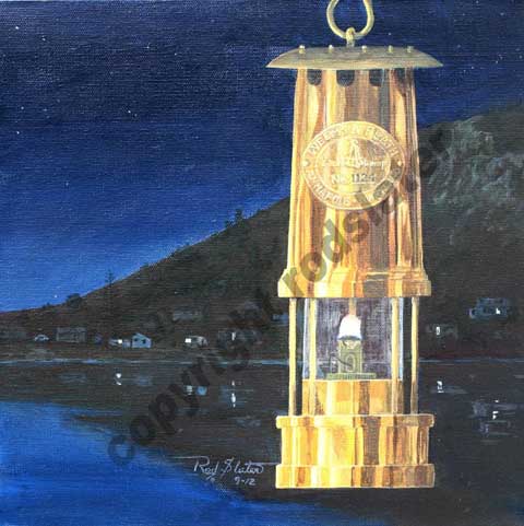 128 Anchor Lamp  - 128 Anchor Lamp
Original Acrylic Painting
Canvas on